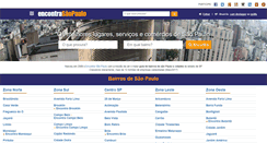 Desktop Screenshot of encontrasaopaulo.com.br